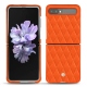 Custodia in pelle Samsung Galaxy Z Flip - Orange fluo - Couture
