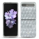 Funda de piel Samsung Galaxy Z Flip - Platinium - Couture