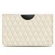 Custodia in pelle Samsung Galaxy Tab S6 Lite - Blanc - Couture ( Bologna - White ) 