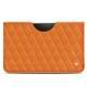 Capa em pele Samsung Galaxy Tab S6 Lite - Orange - Couture ( Nappa - Pantone 1495U ) 