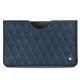 Capa em pele Samsung Galaxy Tab S6 Lite - Jean vintage - Couture