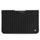硬质真皮保护套 Samsung Galaxy Tab S6 Lite - Abaca nero