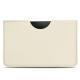 Samsung Galaxy Tab S6 Lite leather pouch - Blanc PU