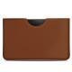 Samsung Galaxy Tab S6 Lite leather pouch - Marron PU