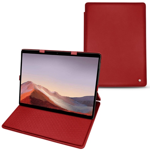 Capa em pele Microsoft Surface Pro XRouge ( Nappa - Pantone #d50032 ) 