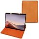 硬质真皮保护套 Microsoft Surface Pro X - Mandarine vintage ( Pantone 165C ) 