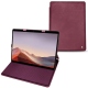 Funda de piel Microsoft Surface Pro X - Prune vintage ( Pantone 512C ) 