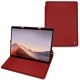 Funda de piel Microsoft Surface Pro X - Tomate ( Pantone 187C ) 