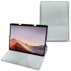 Housse cuir Microsoft Surface Pro X - Platinium ( Pantone 877C ) 