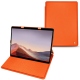 Custodia in pelle Microsoft Surface Pro X - Orange fluo