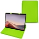 Custodia in pelle Microsoft Surface Pro X - Vert fluo