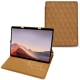 Microsoft Surface Pro X leather case - Castan esparciate - Couture