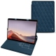 Housse cuir Microsoft Surface Pro X - Blu mediterran - Couture
