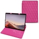 Housse cuir Microsoft Surface Pro X - Rose BB - Couture
