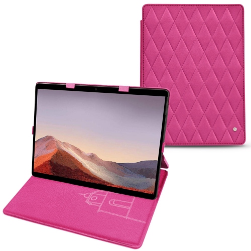 Funda de piel Microsoft Surface Pro XRose BB - Couture ( Pantone #DB599F )