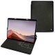 Microsoft Surface Pro X leather case - Negre poudro