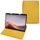 Microsoft Surface Pro X leather case - Jaune soulèu