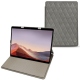 Lederschutzhülle Microsoft Surface Pro X - Acier vintage - Couture