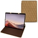 Lederschutzhülle Microsoft Surface Pro X - Sable vintage - Couture