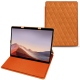 Microsoft Surface Pro X leather case - Mandarine vintage - Couture