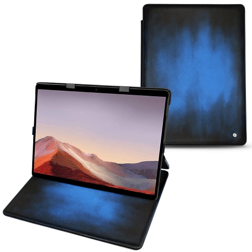 Custodia in pelle Microsoft Surface Pro XBleu Patine