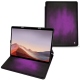 Microsoft Surface Pro X leather case - Violet Patine