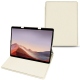 Funda de piel Microsoft Surface Pro X - Blanc PU