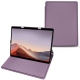 Housse cuir Microsoft Surface Pro X - Lilas PU