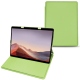 Capa em pele Microsoft Surface Pro X - Vert olive PU