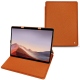 Microsoft Surface Pro X leather case - Orange vibrant