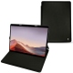 Housse cuir Microsoft Surface Pro X - Noir Veggie