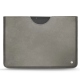 Microsoft Surface Pro X leather pouch - Acier vintage ( Pantone 403C ) 