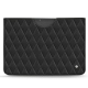 Capa em pele Microsoft Surface Pro X - Noir - Couture ( Nappa - Black ) 