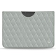 硬质真皮保护套 Microsoft Surface Pro X - Gris - Couture ( Nappa - Pantone W428C ) 