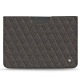 Custodia in pelle Microsoft Surface Pro X - Anthracite - Couture ( Pantone 424C ) 