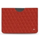 Custodia in pelle Microsoft Surface Pro X - Papaye - Couture ( Pantone 180C ) 