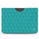 Custodia in pelle Microsoft Surface Pro X - Bleu fluo - Couture