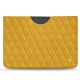 Lederschutzhülle Microsoft Surface Pro X - Jaune soulèu - Couture