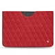 Pochette cuir Microsoft Surface Pro X - Rouge troupelenc - Couture