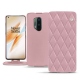 Funda de piel OnePlus 8 Pro - Rose - Couture ( Nappa - Pantone 2365C ) 