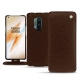 OnePlus 8 Pro leather case - Châtaigne ( Pantone 476C ) 