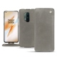 OnePlus 8 Pro leather case - Acier vintage ( Pantone 403C ) 