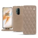 Lederschutzhülle OnePlus 8 Pro - Taupe vintage - Couture