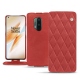 Housse cuir OnePlus 8 Pro - Cerise vintage - Couture