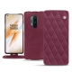 Custodia in pelle OnePlus 8 Pro - Prune vintage - Couture