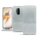 Custodia in pelle OnePlus 8 Pro - Platinium ( Pantone 877C ) 