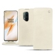 Housse cuir OnePlus 8 Pro - Blanc escumo