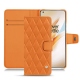 OnePlus 8 Pro leather case - Orange - Couture ( Nappa - Pantone 1495U ) 