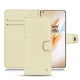OnePlus 8 Pro leather case - Ivoire ( Sleek P C12 - White ) 