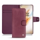 OnePlus 8 Pro leather case - Prune vintage ( Pantone 512C ) 